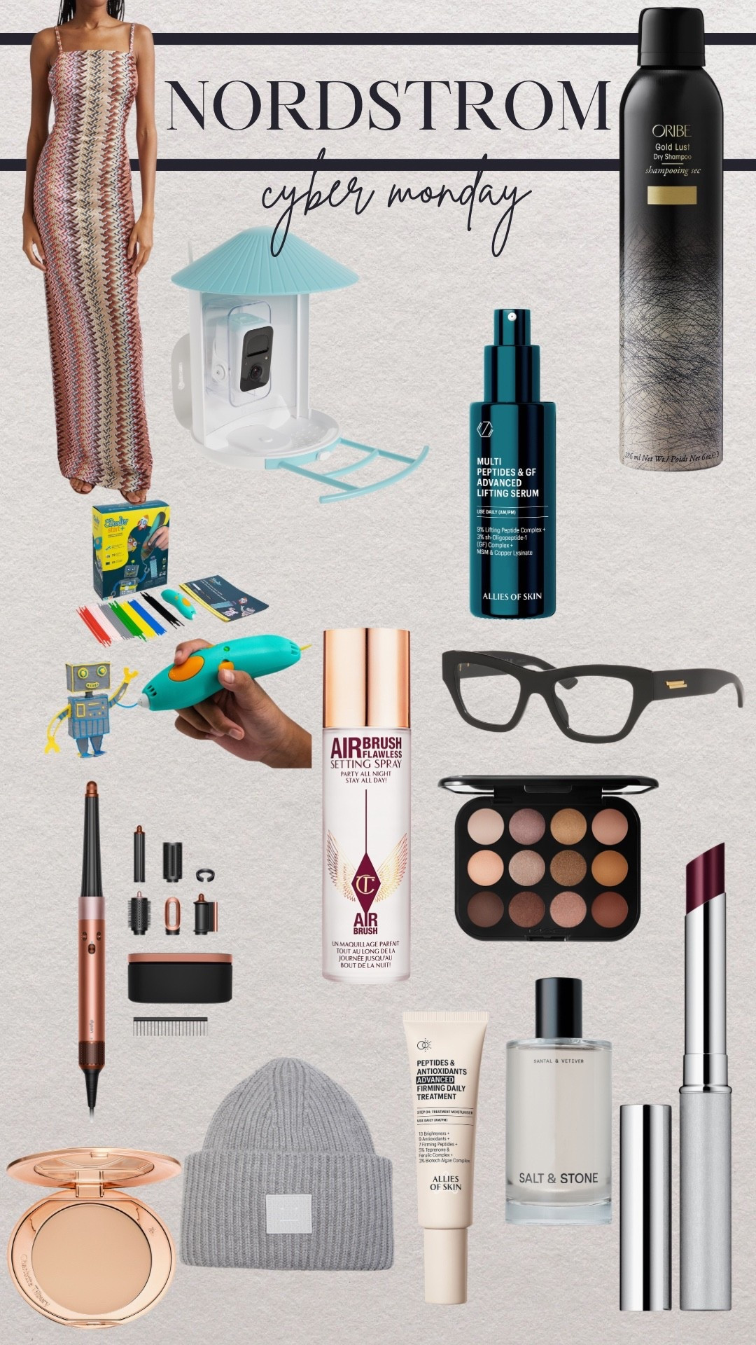 Nordstroms cyber Monday sale 

#LTKGiftGuide #LTKHoliday #LTKSaleAlert