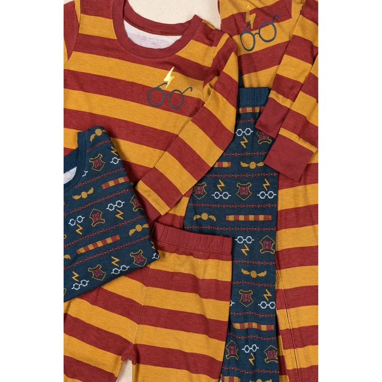 Modern Moments x Harry Potter Toddler Neutral Tight Fit Pajama Set, 2-Piece, Sizes 12M-5T - Walma... | Walmart (US)