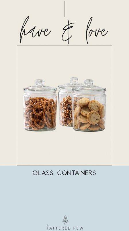 This 3 piece set of glass canisters is a life saver for my kitchen! It makes organization 100% easier and the air locked lids help food to last longer! Check it out on my Amazon storefront!

#LTKfind #competition

#LTKhome #LTKunder50 #LTKstyletip