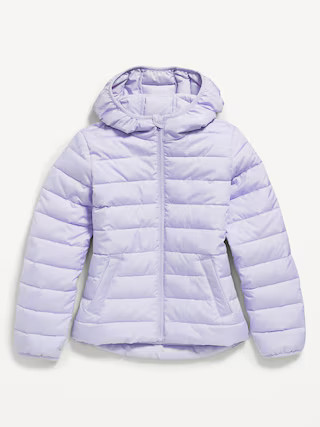 Water-Resistant Narrow-Channel Puffer Jacket for Girls | Old Navy (US)