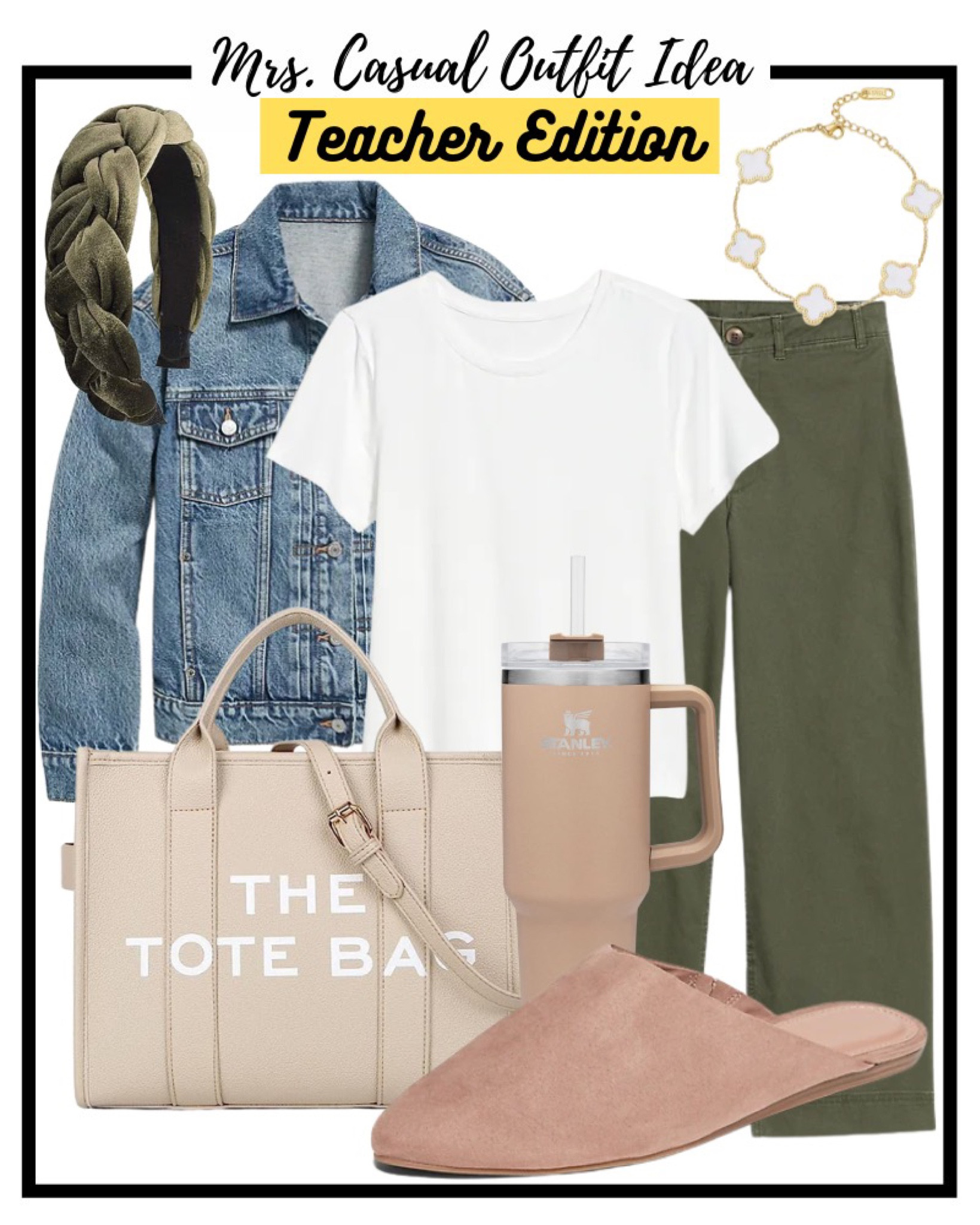 Casual teacher wide leg pants outfit idea 💕 

#LTKstyletip #LTKworkwear #LTKunder50