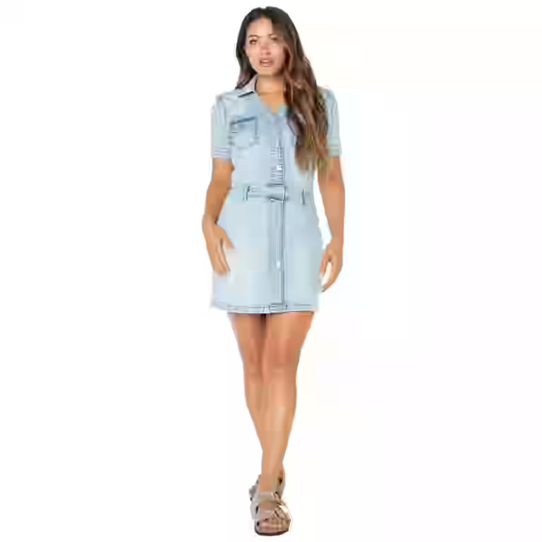 Celebrity Pink Juniors Button up Dress, Women's and Women's Plus | Walmart (US)