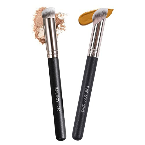 ENERGY Concealer Brushes Set Liquid Face Makeup Concealer brush for liquid Cream Powder Blending Buffing Under Eye Concealer Eyebrow Nose Contour Face Brush 270/270S | Amazon (US)