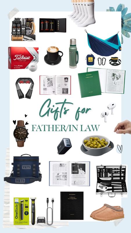 The holidays are around the corner and here are some of our favorite things to gift our dads and now father in laws! 

#LTKGiftGuide #LTKHolidaySale #LTKHoliday
