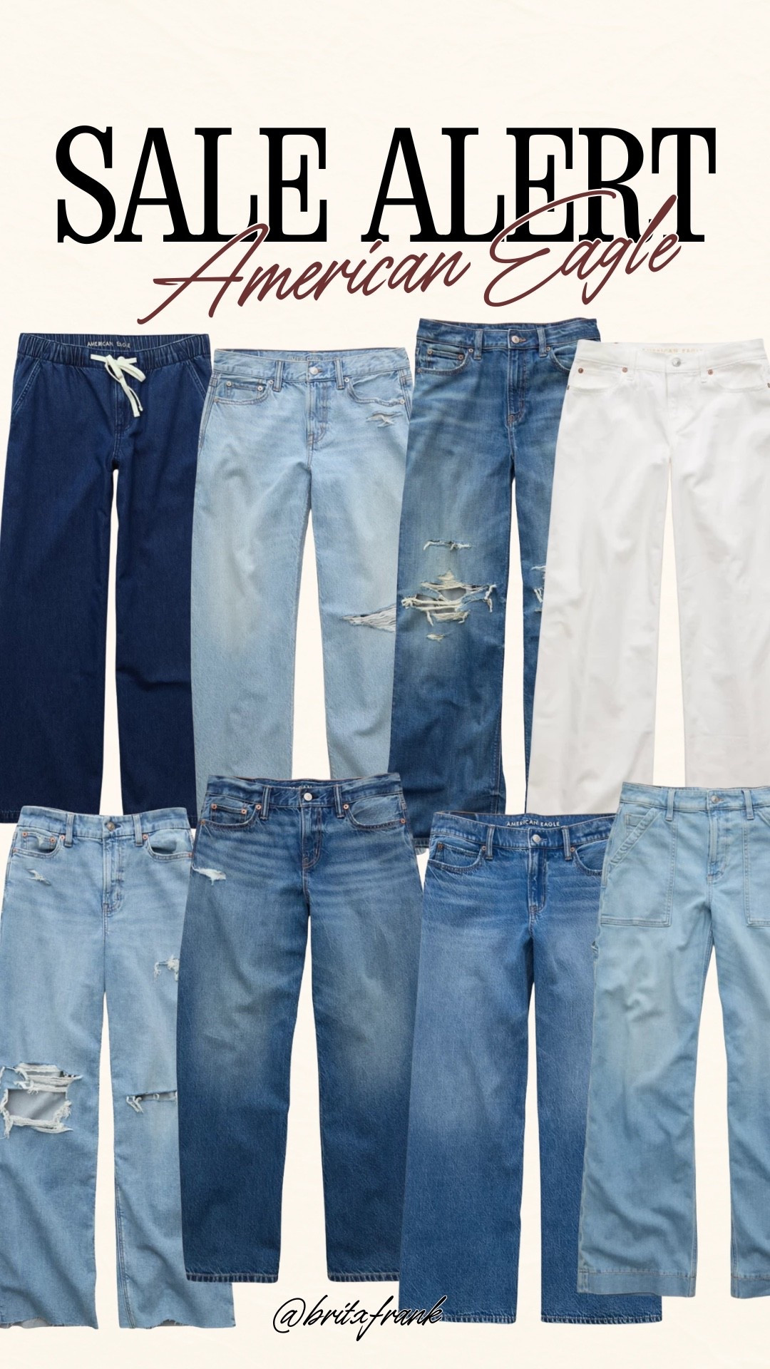american eagle denim sale!! 25% off ALL DENIM 👖

#LTKdayinmylife #LTKootd #LTKSaleAlert