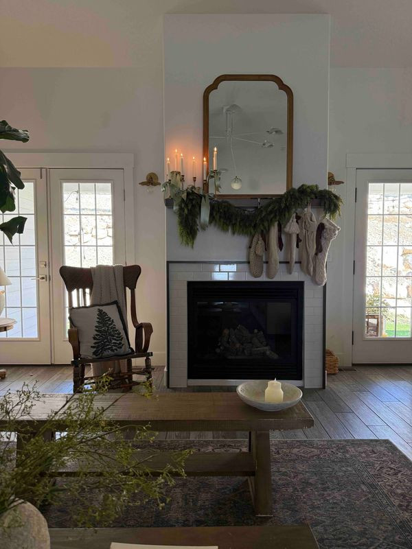 Affordable Christmas Mantel decor. Smitten with how this came together!

 

 #LTKHoliday #LTKSeasonal #LTKStyleTip