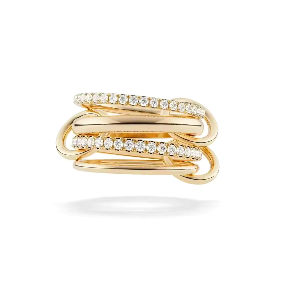 New Arrived Stacking Engagement Band Rings For Women Plain Micro Paved 5A CZ Mix Color Multi Piec... | AliExpress (US)