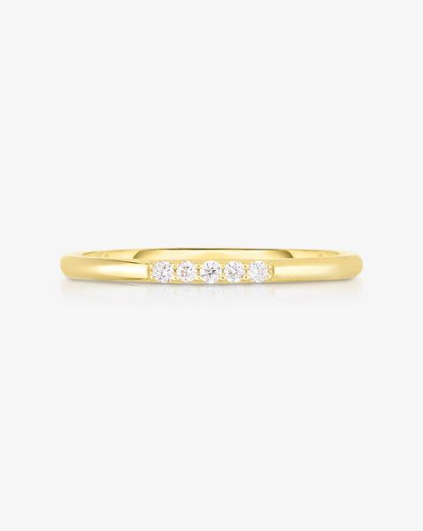 Diamond Row Stackable Ring | Ring Concierge
