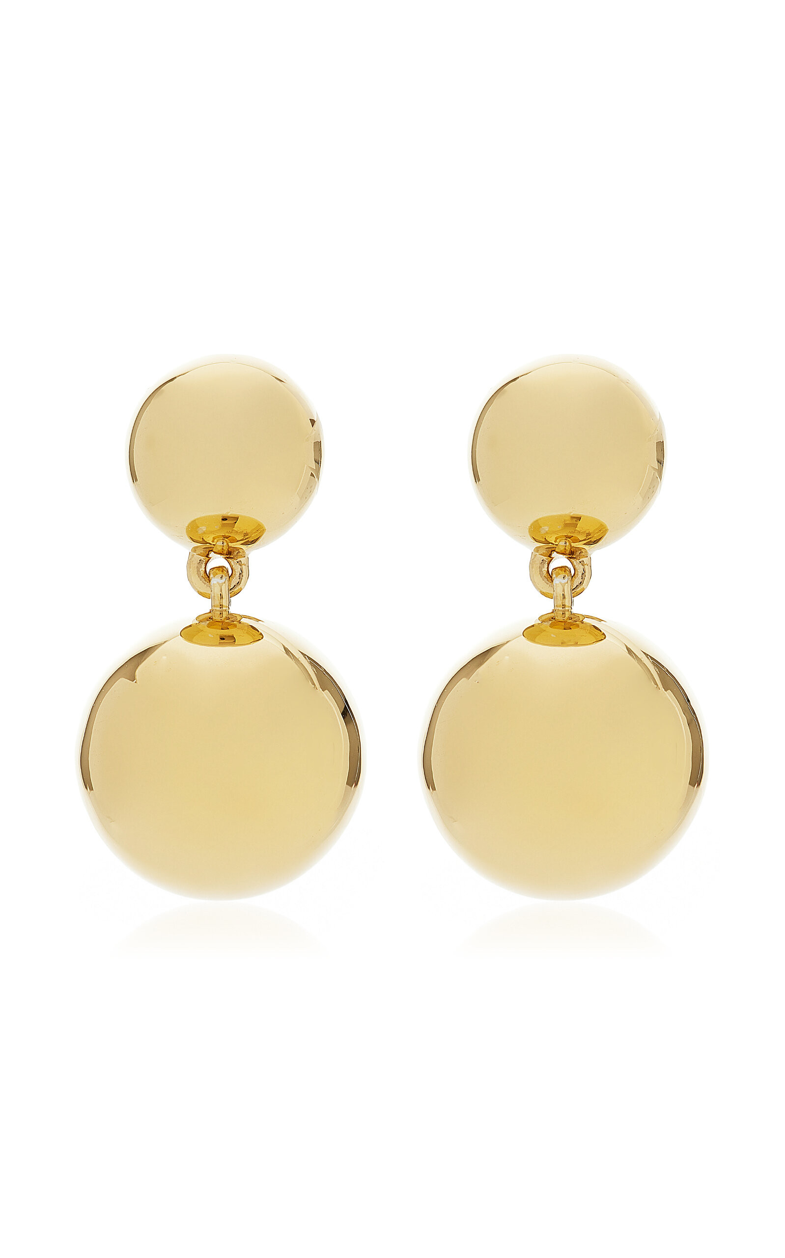 Flow Short 18K Gold-Plated Earrings | Moda Operandi (Global)
