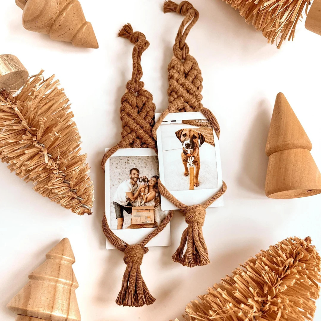 Photo Holder Ornament | Christmas Tree Picture Hanger | Personalized Gift Idea | Customizable Kee... | Etsy (US)