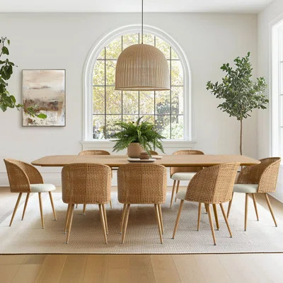 Atkins 8 - Person Dining Table Sets | Wayfair North America