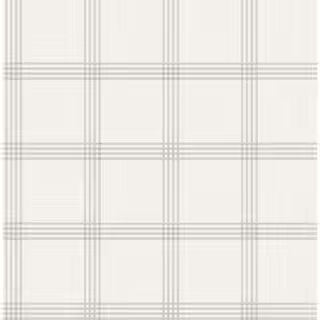 Twain Dove Plaid Strippable Roll (Covers 56.4 sq. ft.) | The Home Depot