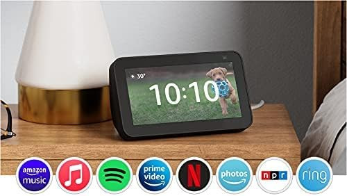Echo Show 5 (2nd Gen, 2021 release) | Smart display with Alexa and 2 MP camera | Charcoal | Amazon (US)