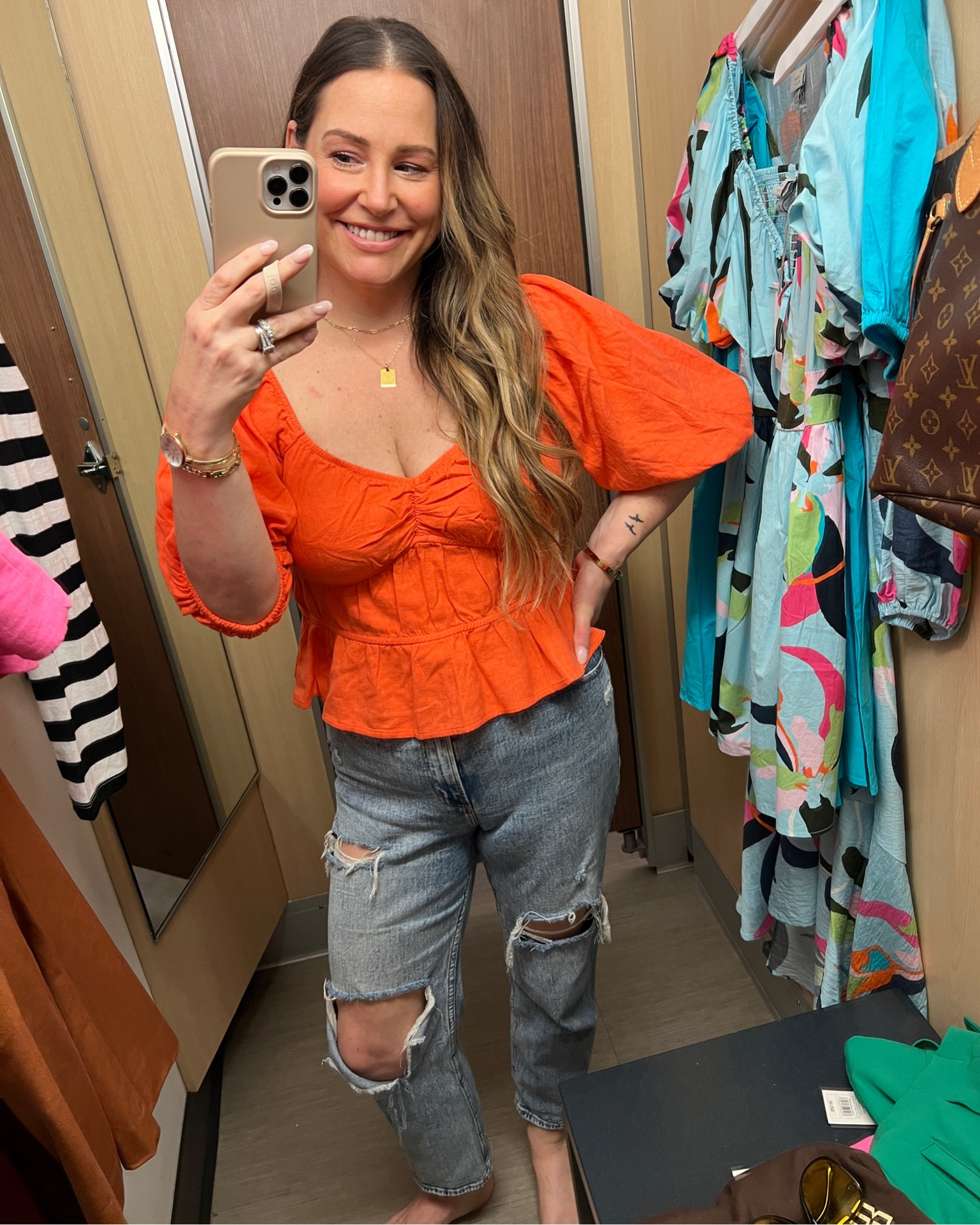 Puff sleeve blouse 

#LTKstyletip