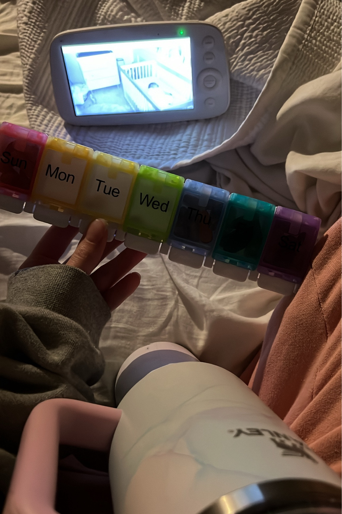 I feel so old, but this pill organizer has changed my night time routine in such a positive way! 😂 From the hair vitamins, to the breastmilk vitamins, to the postnatals it was about time. So simple yet necessary addition. 

#LTKBaby #LTKBeauty #LTKHome