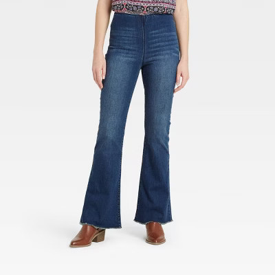 Women's High-Rise Flare Denim Pants - Knox Rose™ | Target