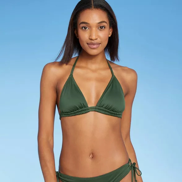 Women's Double Tunnel Tri Bikini Top - Kona Sol™ | Target