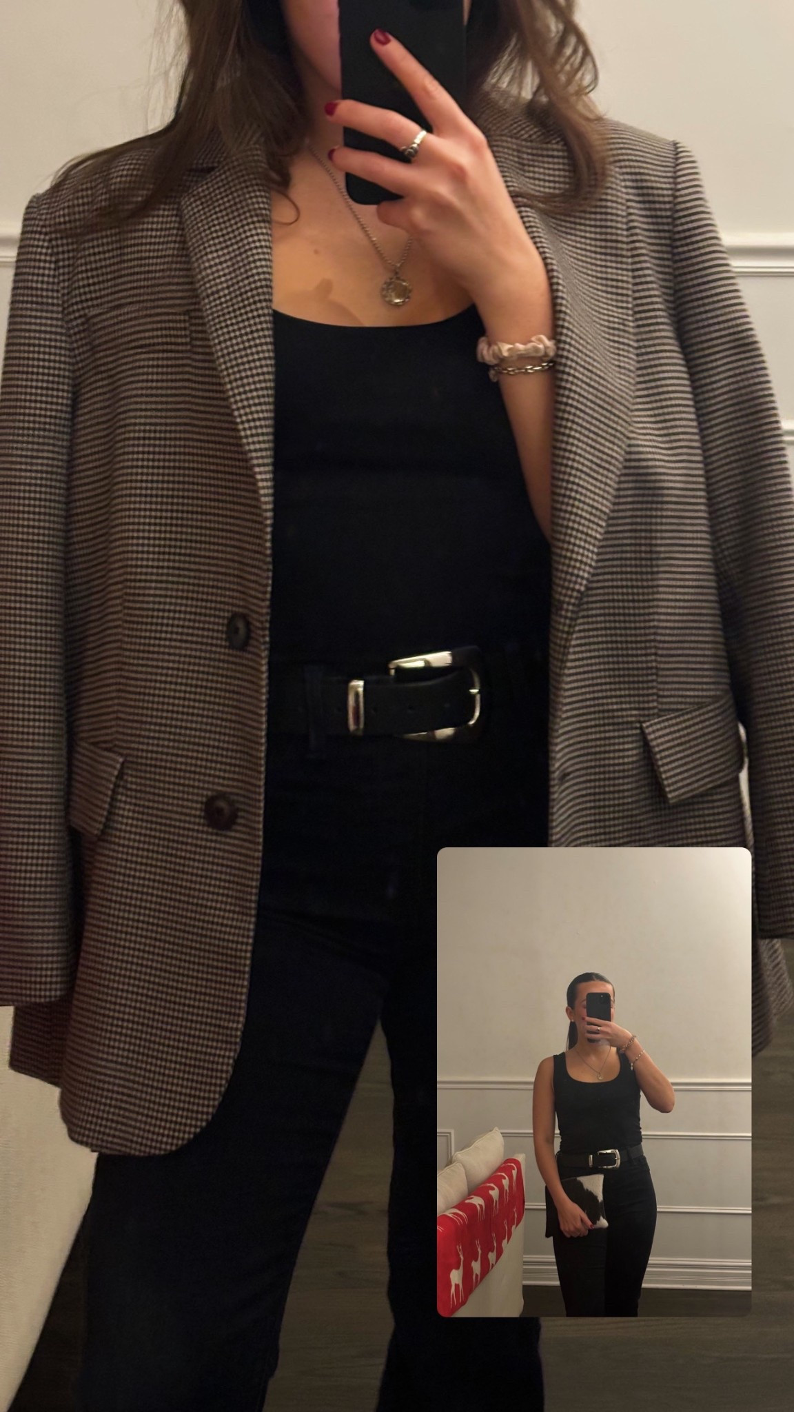 outfit for dinner out in Chicago @ mon Ami Gabi!! 

#blowthebelt #paigejeans #bootcutjeans #blackjeans #vici #colehaan 

#LTKHoliday #LTKBeauty #LTKSeasonal