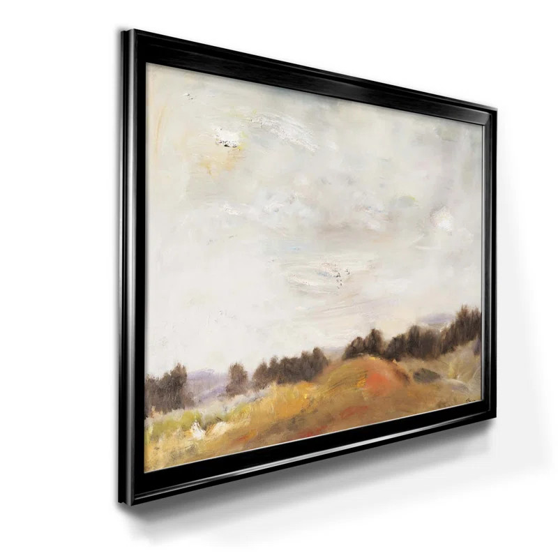 Fields Of Gold Framed On Canvas Print | Wayfair North America