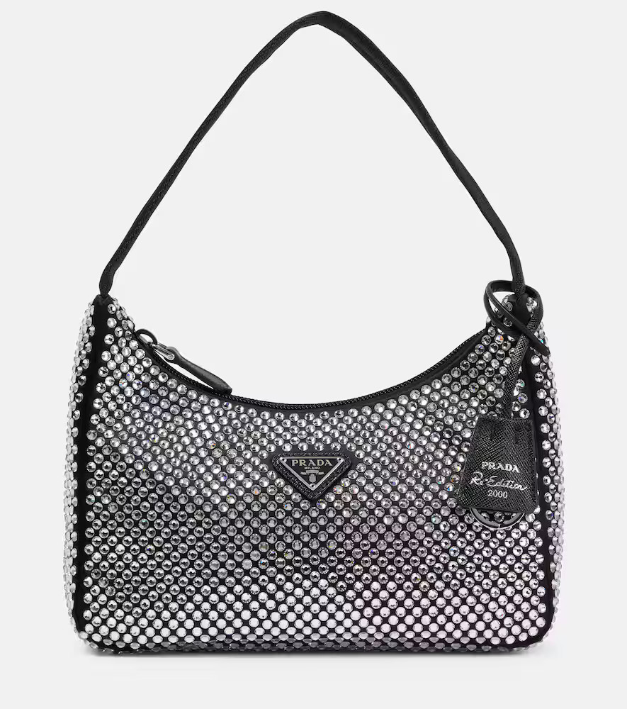 Prada Embellished satin bag | Mytheresa (US/CA)