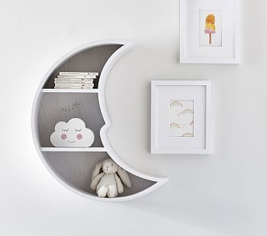 Moon Shaped Shelf | Pottery Barn Kids