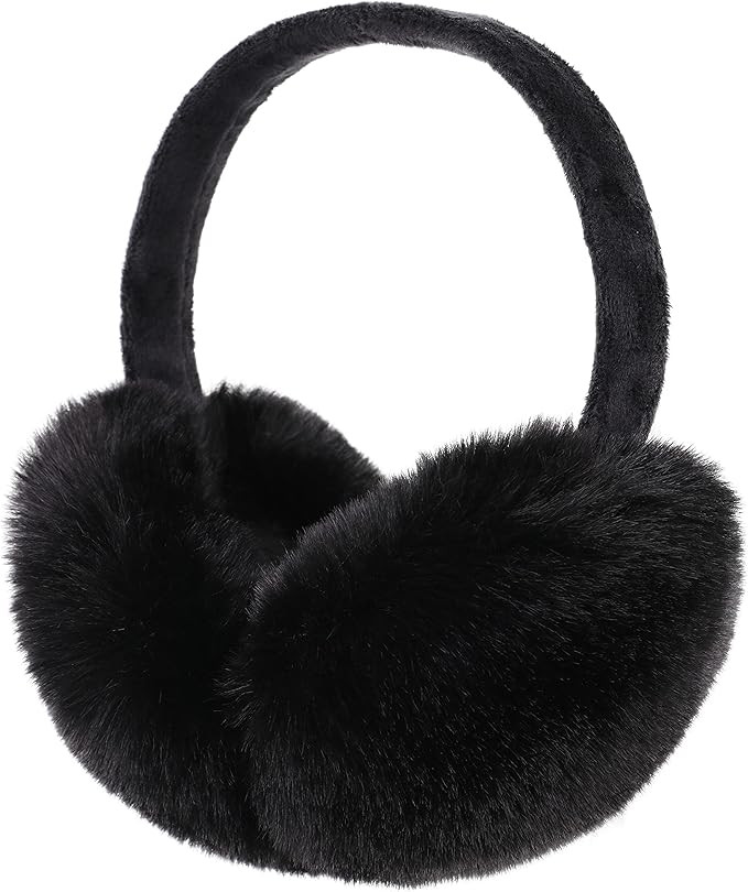Livingston Men/Women's Faux Furry Warm Winter Outdoors Ear Muffs | Amazon (US)