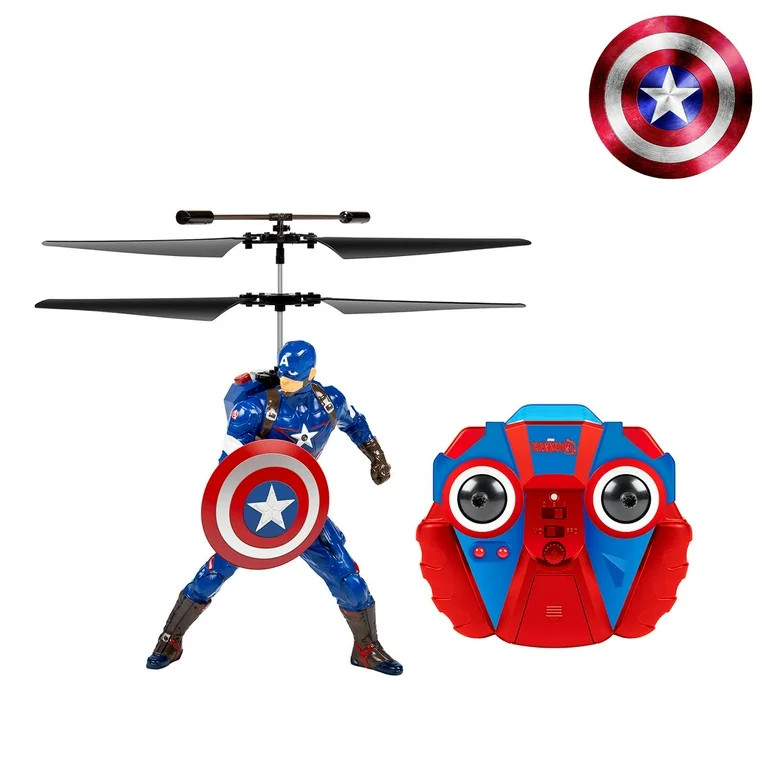 Marvel Licensed Avengers Captain America 2CH IR RC Helicopter, Ages 8+ | Walmart (US)