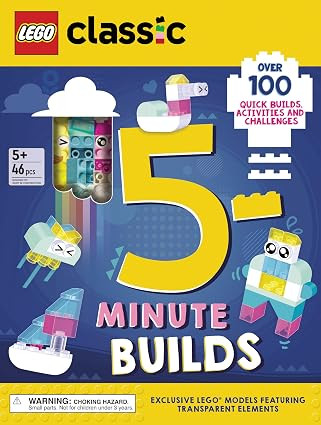 LEGO® Classic. 5-Minute Builds      Hardcover – September 16, 2025 | Amazon (US)