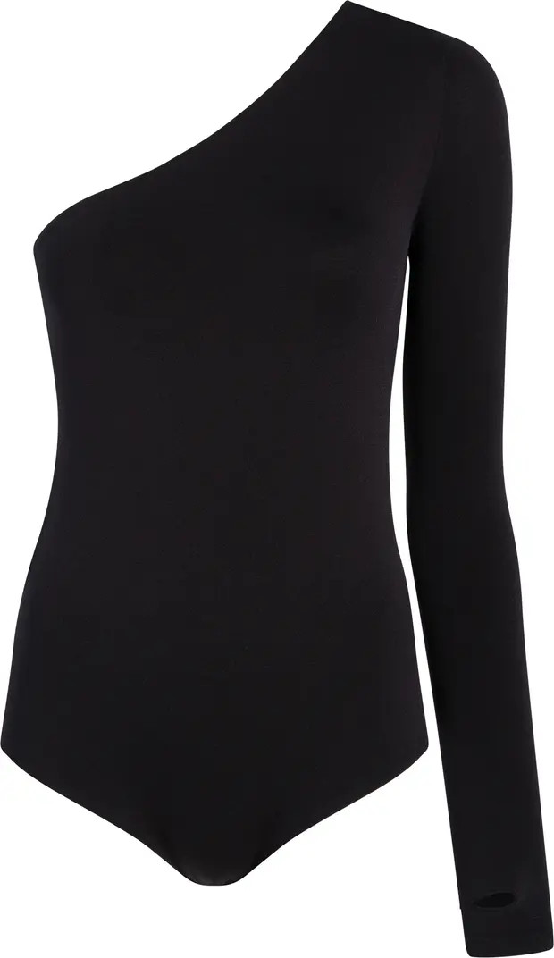Commando Prima One Shoulder Single Long Sleeve Bodysuit | Nordstrom | Nordstrom