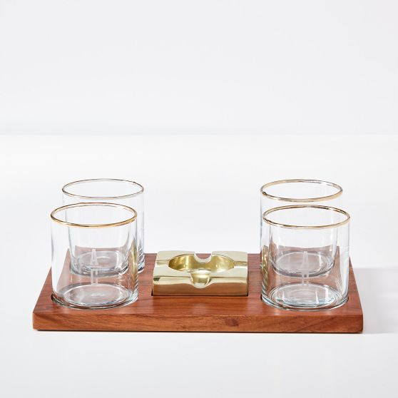 Whiskey and Cigar Gift Set | Mark and Graham