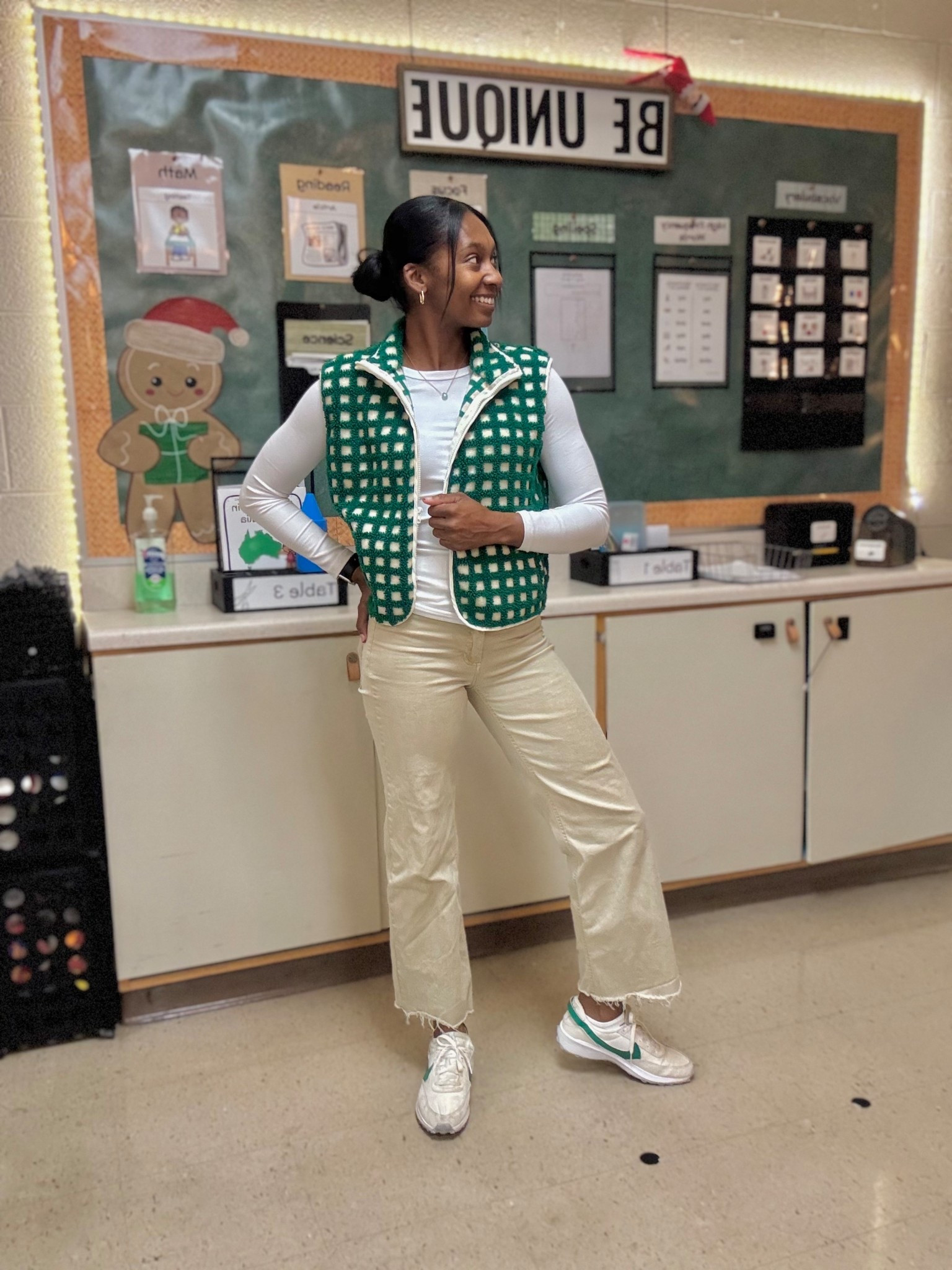 Christmas teacher outfits are the vibe all December 

 #teacher #LTKootd #LTKFindsUnder50 #LTKWorkwear