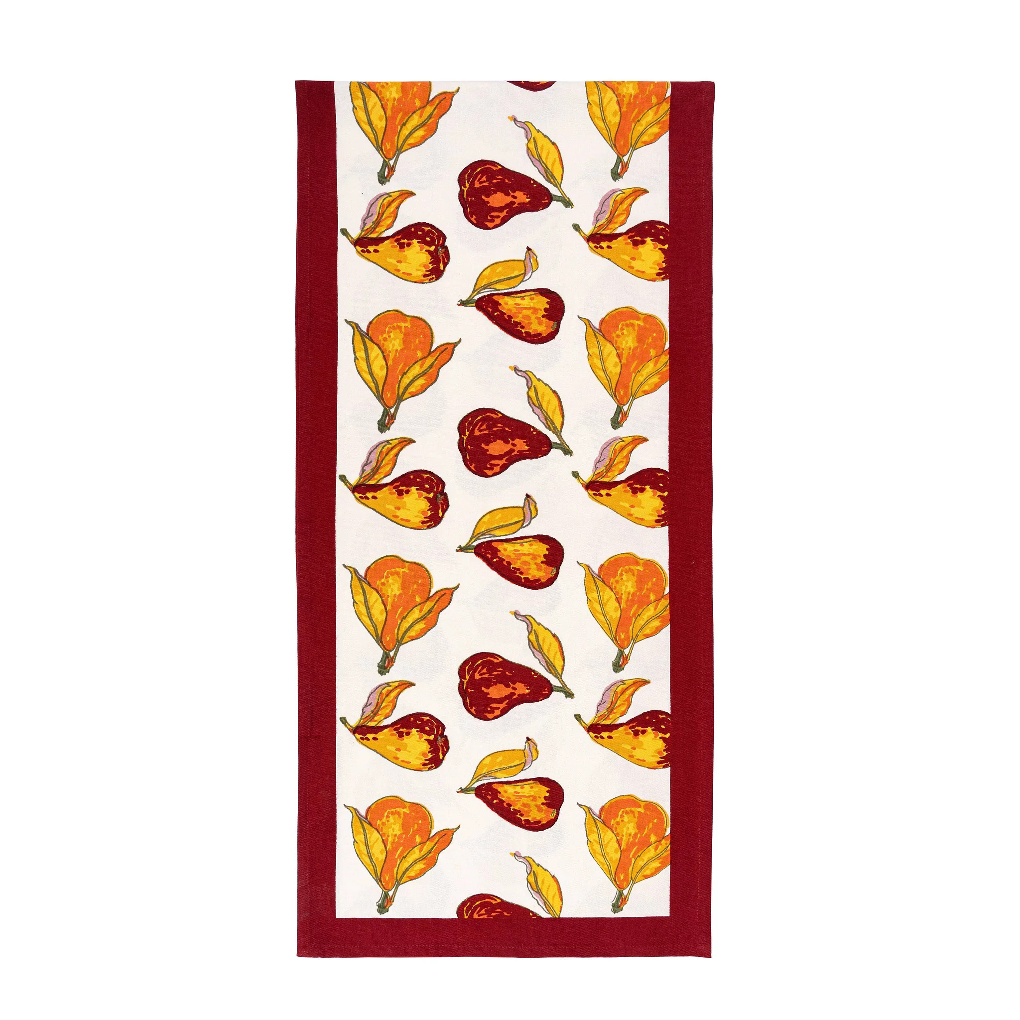 Orchard Pear Runner Burgundy | Couleur Nature