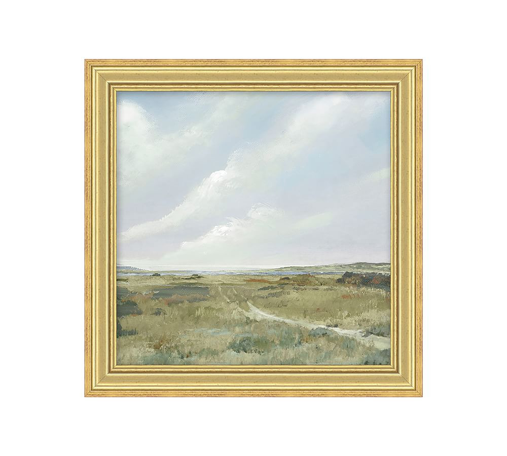 Green Plains Framed Wall Art Prints | Pottery Barn (US)