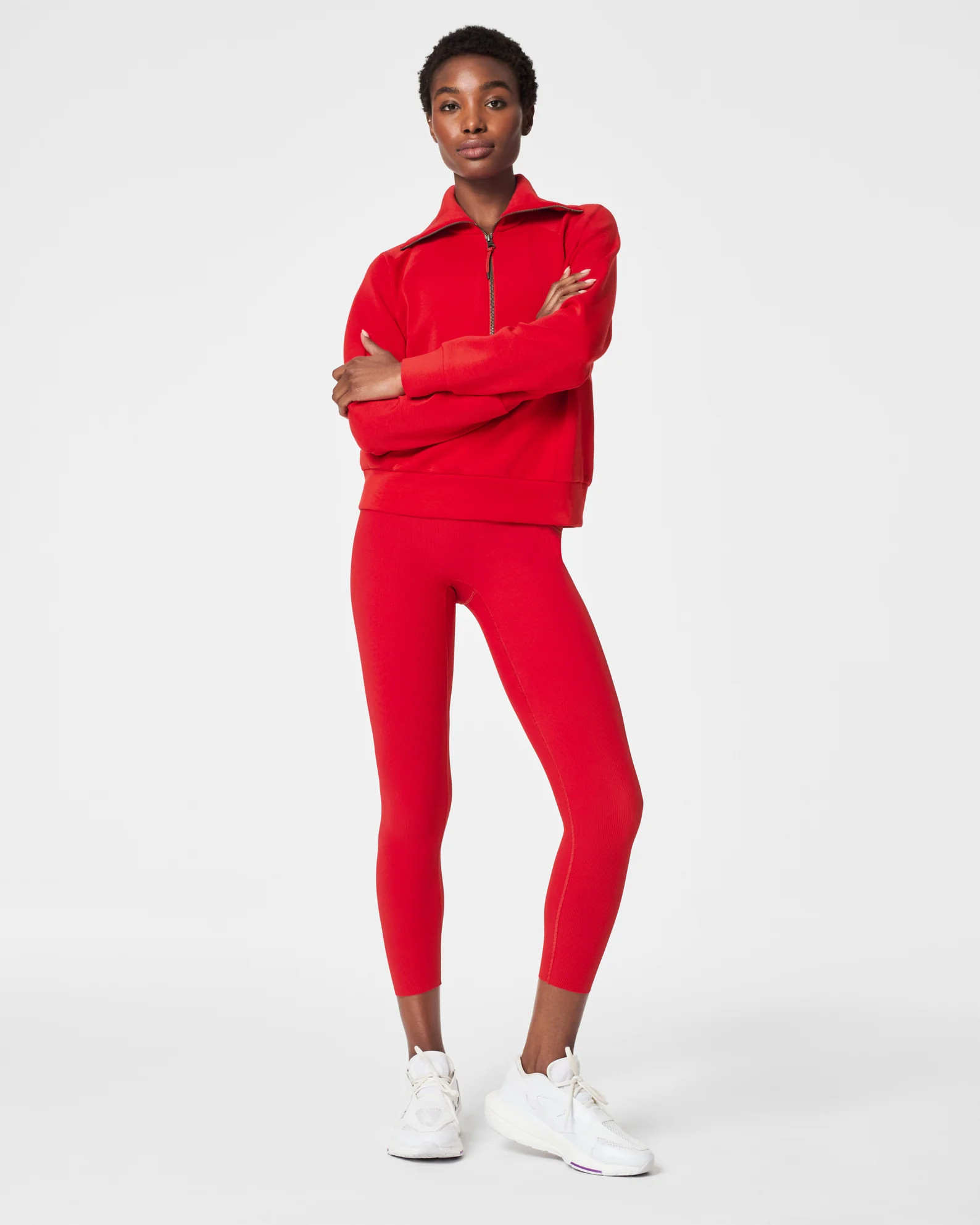 Booty Boost® Active Contour Rib 7/8 Leggings | Spanx
