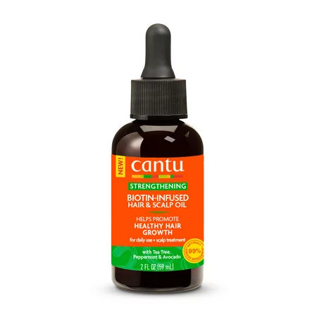 Cantu Biotin-Infused Strengthening Hair & Scalp Oil 2 fl oz | Walmart (US)