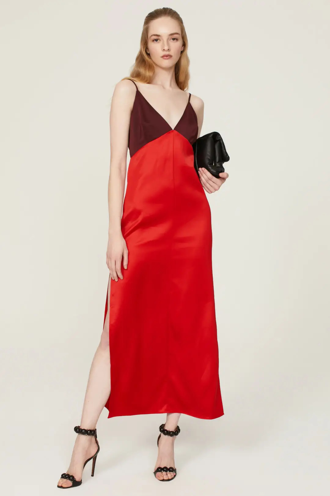 Two Tone Slip Dress | Rent the Runway