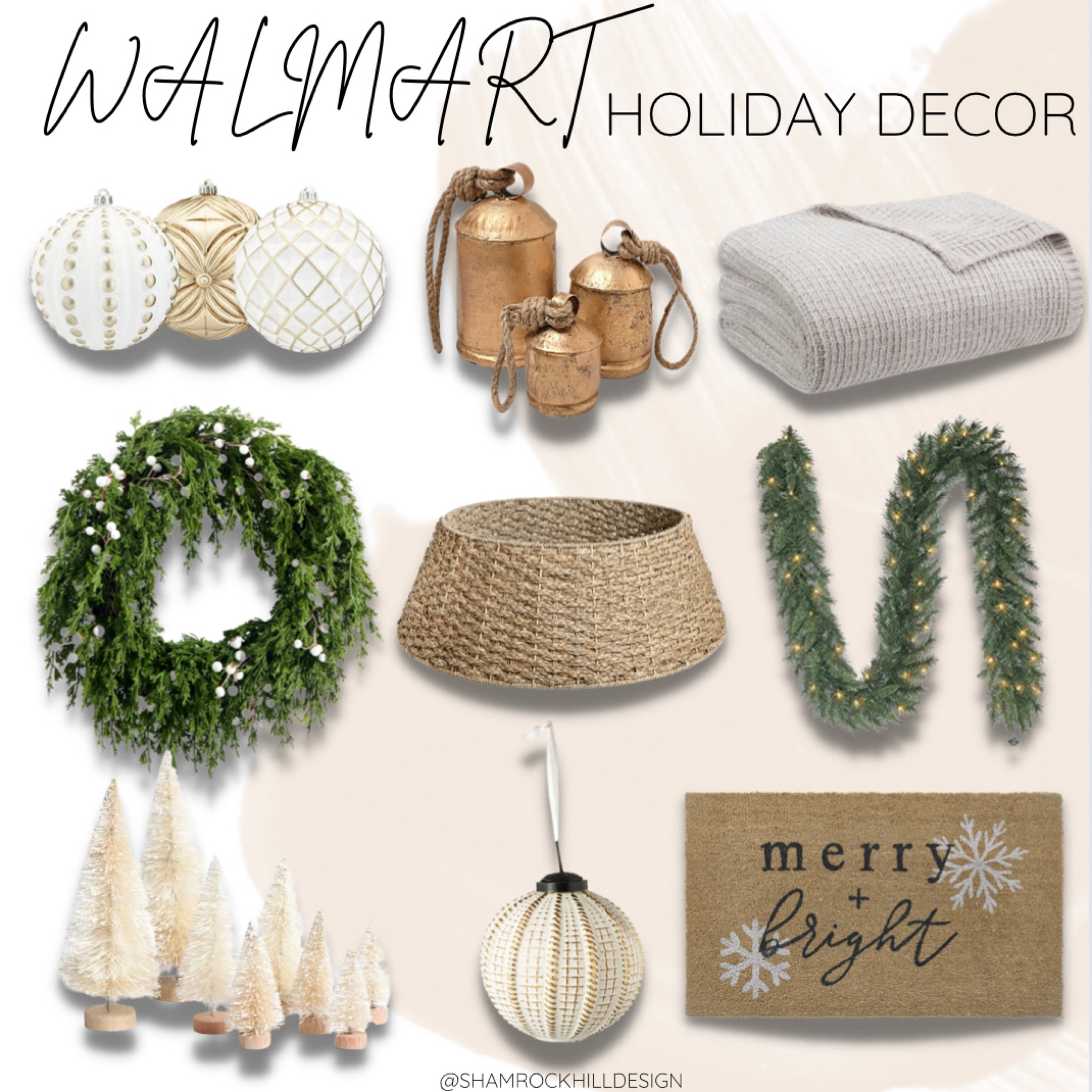 The perfect neutral holiday decor! -home decor-neutrals-seasonal-deals 

#LTKSeasonal #LTKhome #LTKHoliday