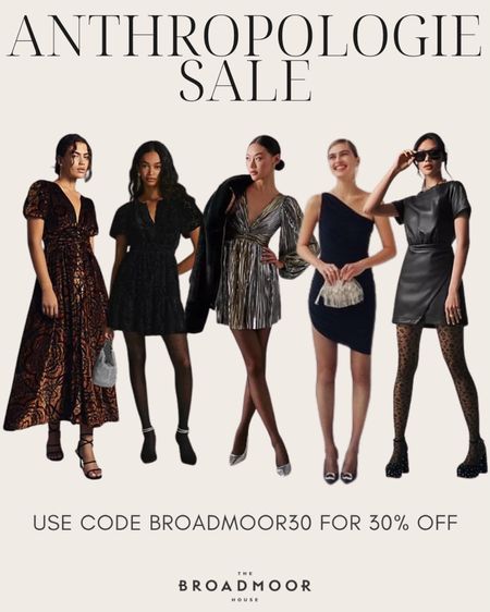 Some of my favorite dresses from @Anthropologie are 30% off right now!! 
#myanthropologie #anthropartner Use my code BROADMOOR30 to get these beautiful dresses 
at a great price! So many great options for holiday parties! #ad
Holiday party, holiday outfits, holiday party guest, wedding guest dresses, new years eve outfit, 
christmas outfit, holiday, christmas, winter outfit, fall outfit, winter dresses, leather dresses, black 
dress, velvet dress, gold dress

#LTKHoliday #LTKSeasonal #LTKstyletip