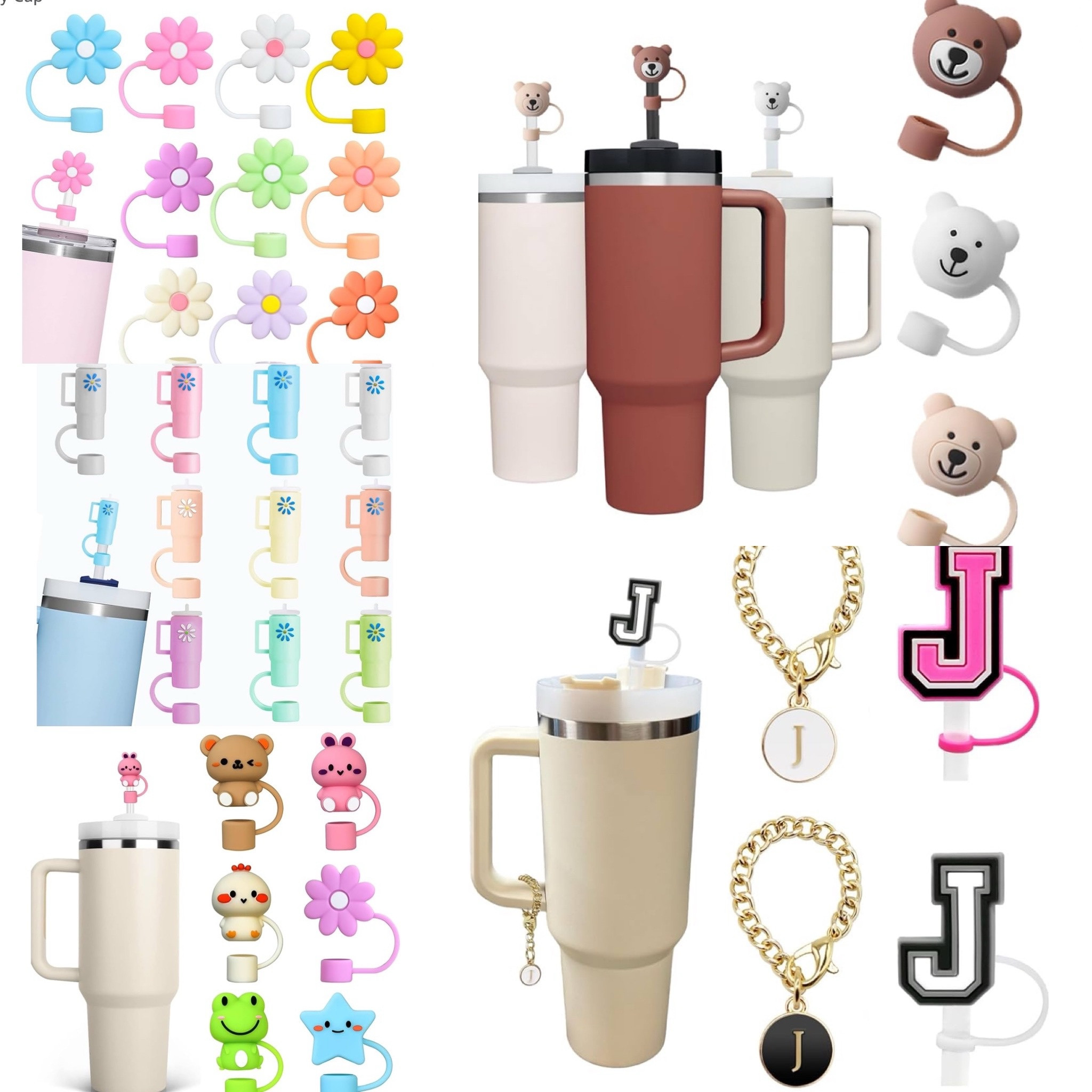 Stanley cup straw covers
Keep your drink free of
Sand
Dirt
Bugs
Sanitary 
Amazon finds
Little creatures
Animals
Daisy 
Initial
Bear
Gift idea
Affordable 

#LTKGiftGuide #LTKfindsunder50 #LTKSeasonal