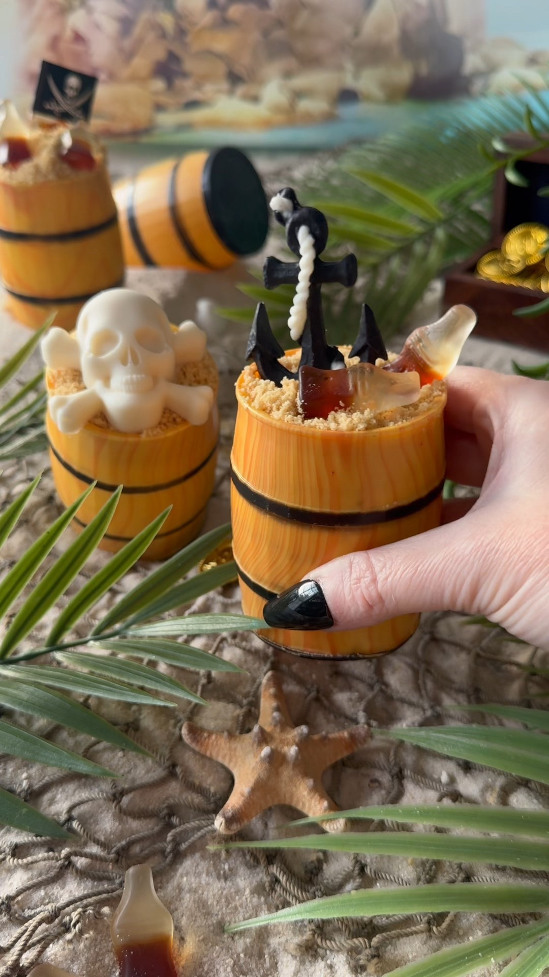 These pirate dirt pudding barrels are a fun treat for summer! 

#LTKParties #LTKSeasonal