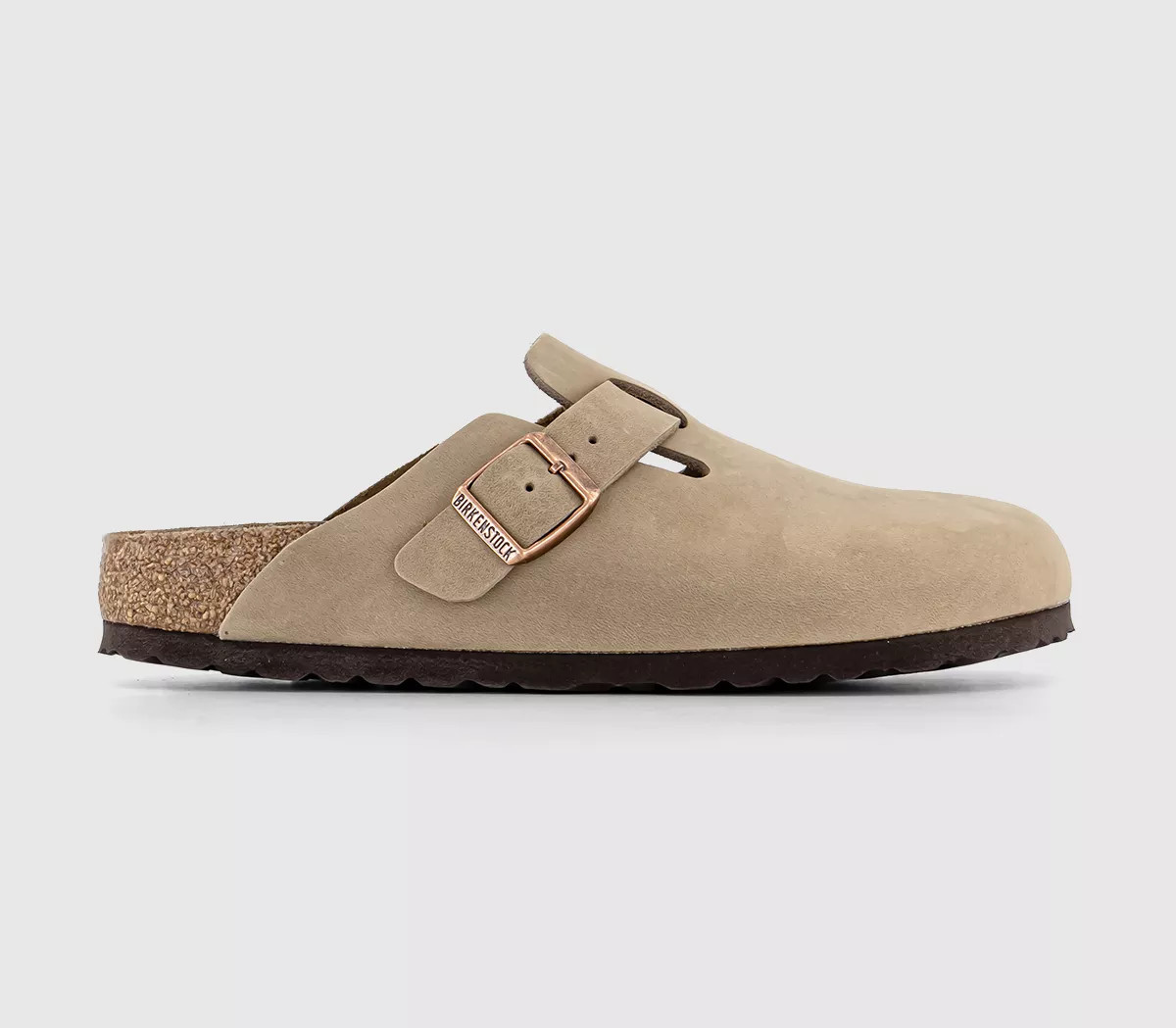 BIRKENSTOCK
								Boston Clogs
								Tobacco Brown | OFFICE London (UK)