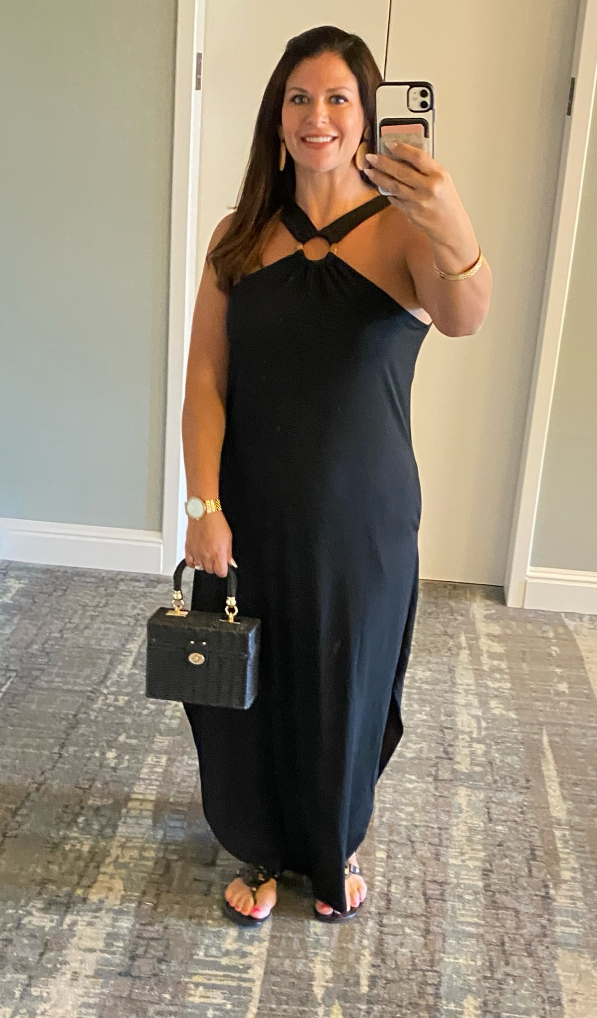 My go to dress when packing for a vaca. Packs well, and can be dressed up or casual. 

#LTKMidsize #LTKStyleTip #LTKSeasonal