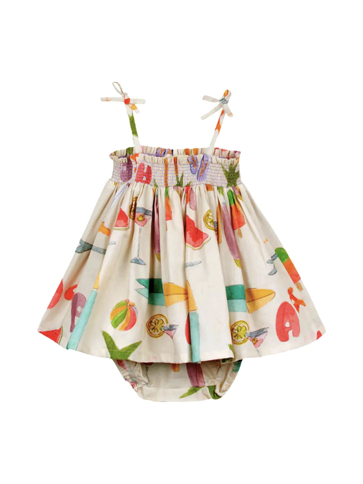 Surf Print Baby Dress | Danrie