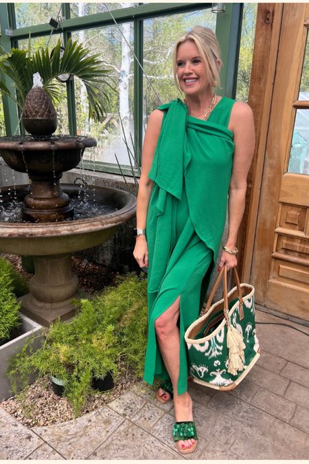 FraneenGolde 

Two great pieces to creat a fun dress for Summer social season

Tote and shoes are Chicos no longer available 

#dresses #summeroutfits

#LTKOver40 #LTKSaleAlert #LTKWedding