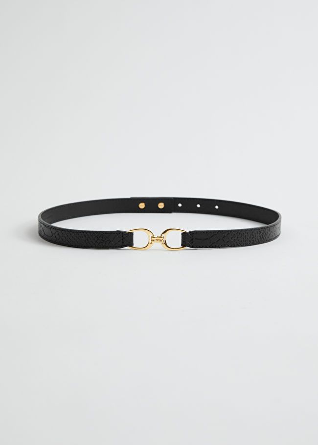 Mid-Waist Leather Belt | & Other Stories US