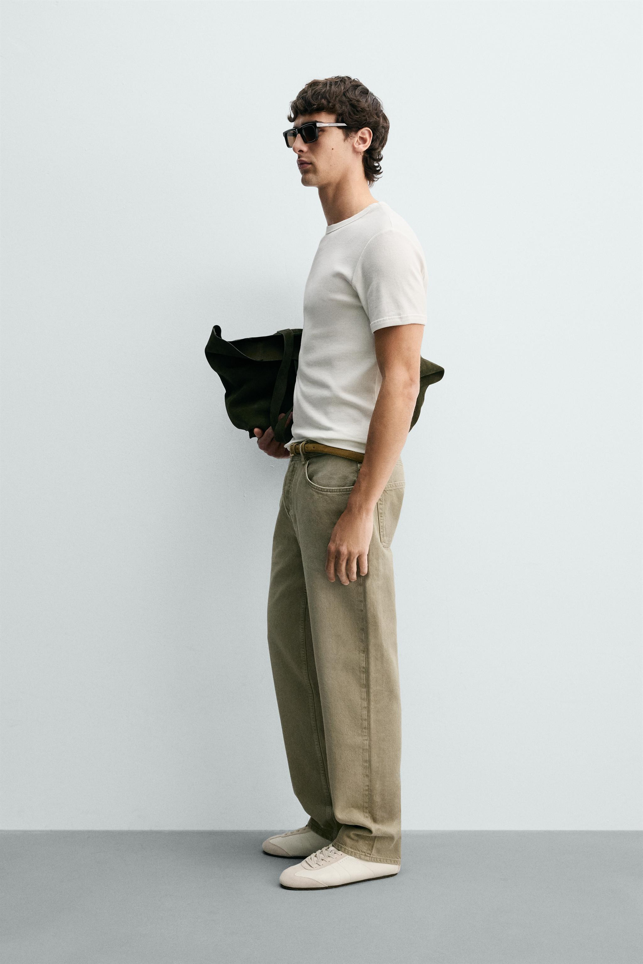 REGULAR FIT RIB T-SHIRT | Zara UK