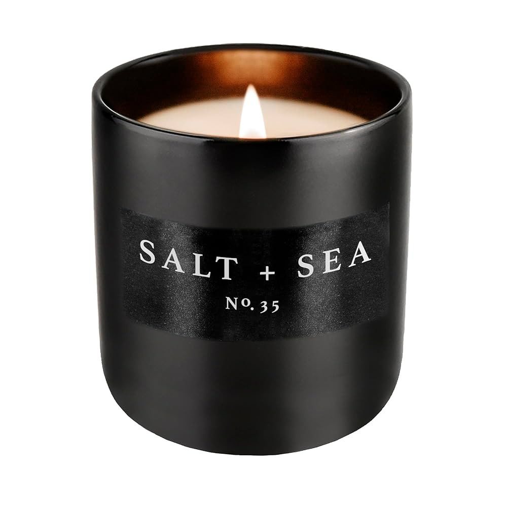 Sweet Water Decor Salt and Sea Soy Candle | Sea Salt, Citrus, Musk and Amber Scented Soy Candles ... | Amazon (US)