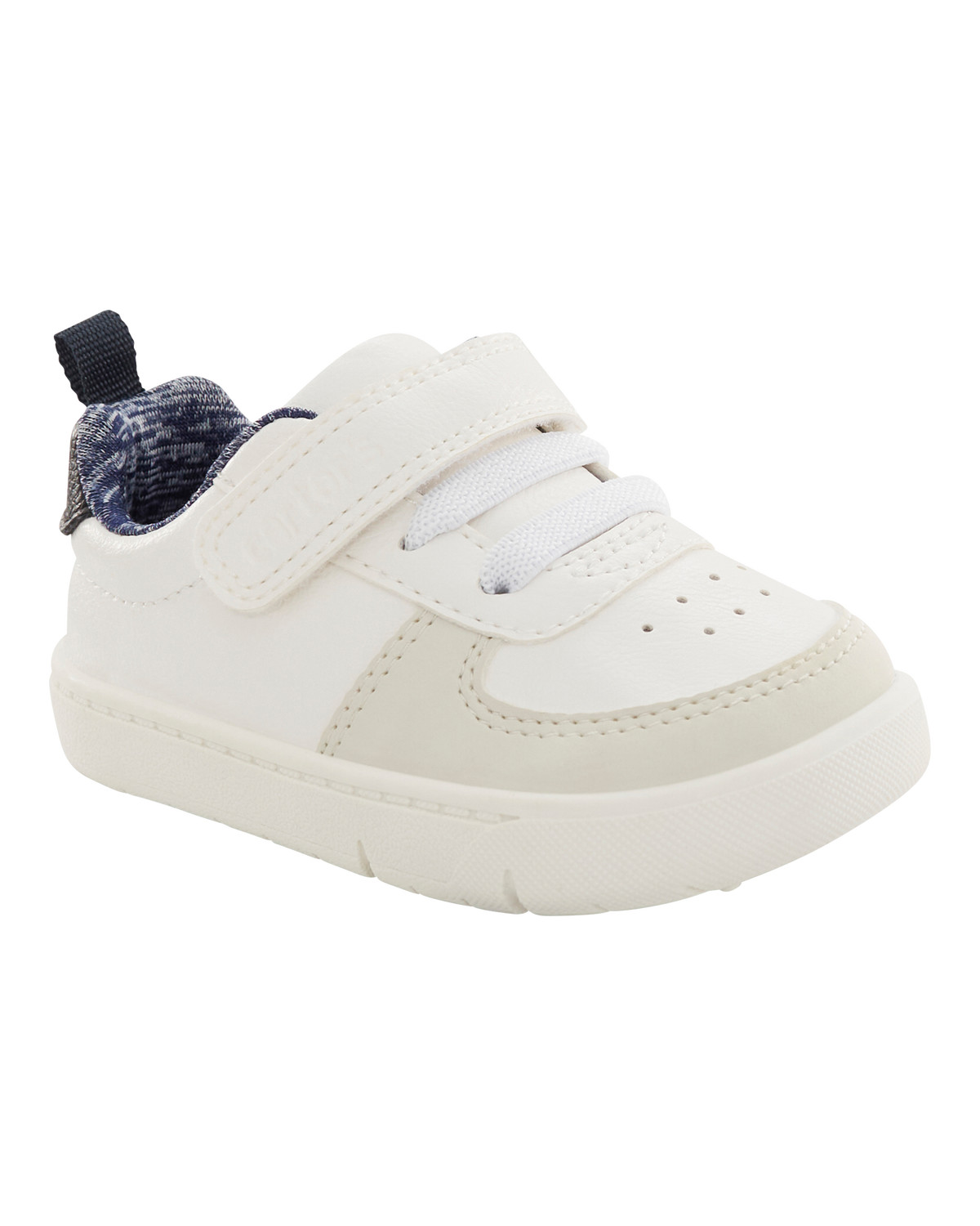 Boys  Every Step® First Walker Casual Sneakers - White | Carter's Inc