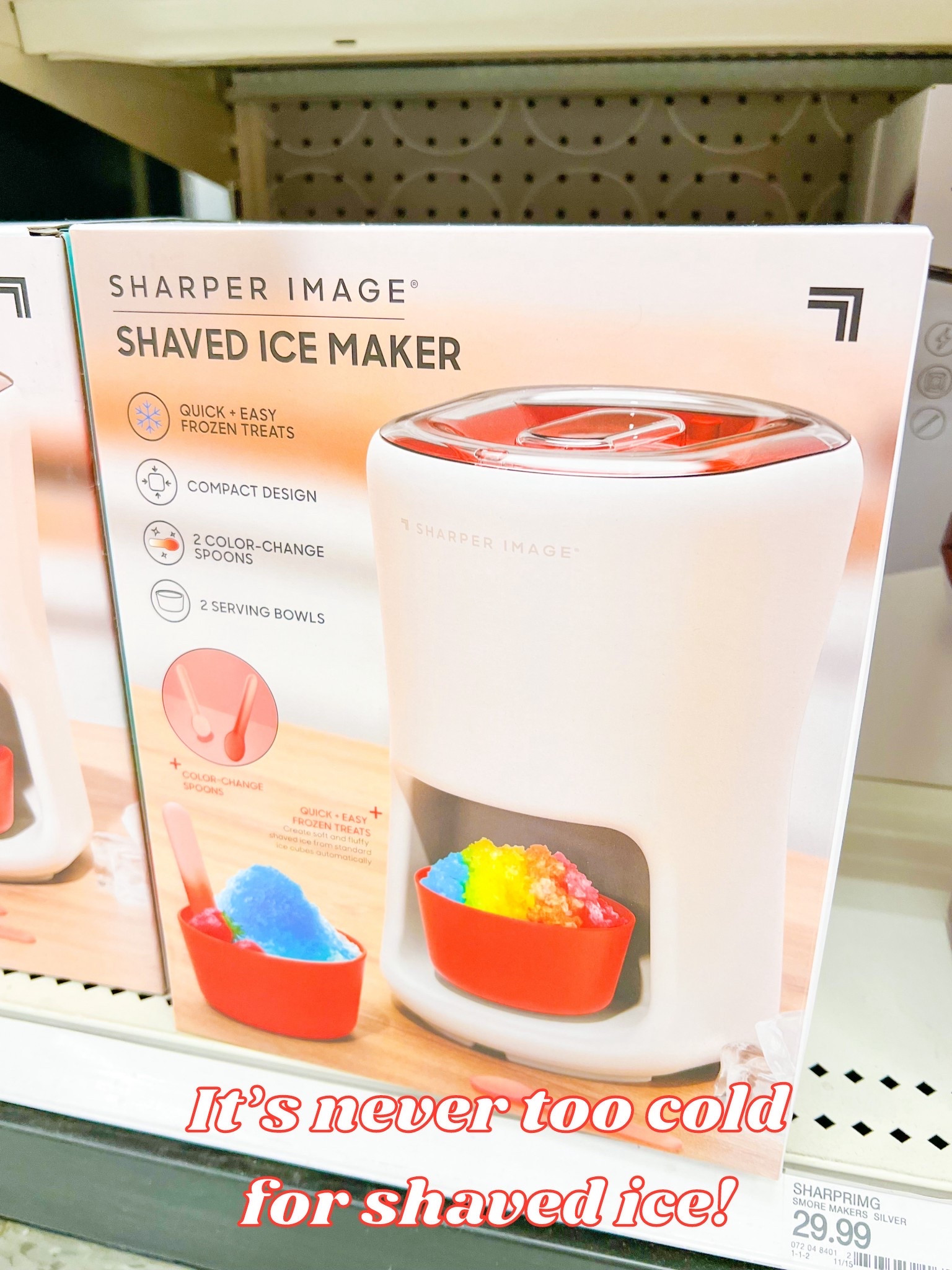 Target Sharper Image Shaving Ice Machine Gift Ideas under $30 #target #sharperimage #giftsformom #giftsforher #giftingideas #giftsunder30 #shavingicemachinr

#LTKHoliday #LTKHome #LTKGiftGuide