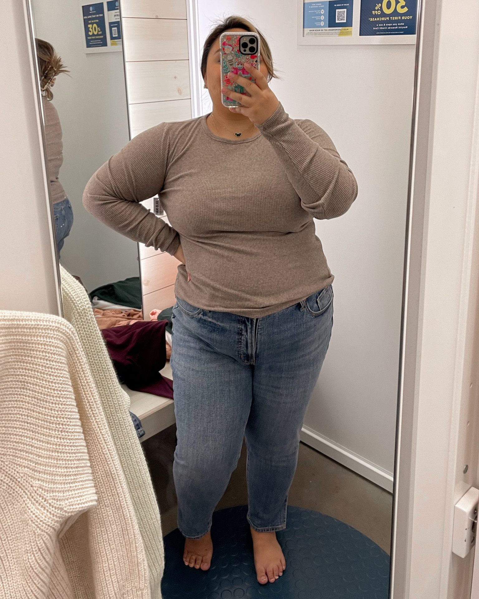 I bought a couple of long-sleeve t-shirts for our trip in December! We’re going on a Disney Cruise to Cabo San Lucas, Mexico, then to Disneyland! I heard it’s around 50 degrees at night in Anaheim—which is cold for this Hawaiʻi girl 🥶 —so these plush long-sleeve rib-knit slim-fit t-shirts from Old Navy will be a great base layer under my sweater, puffer jacket, or shacket! 🧥 Get it now for 50% for Old Navy Enthusiast & Icons!

winter outfit, long-sleeve shirt, rib-knit shirt, first layer, slim-fit, old navy, cold weather favorites

#LTKunder50 #LTKsalealert #LTKstyletip